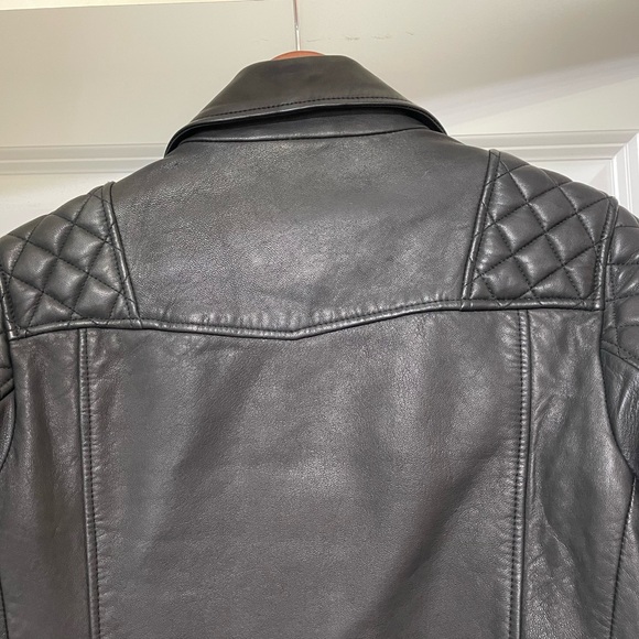 Allsaints leather biker jacket - Picture 15 of 16